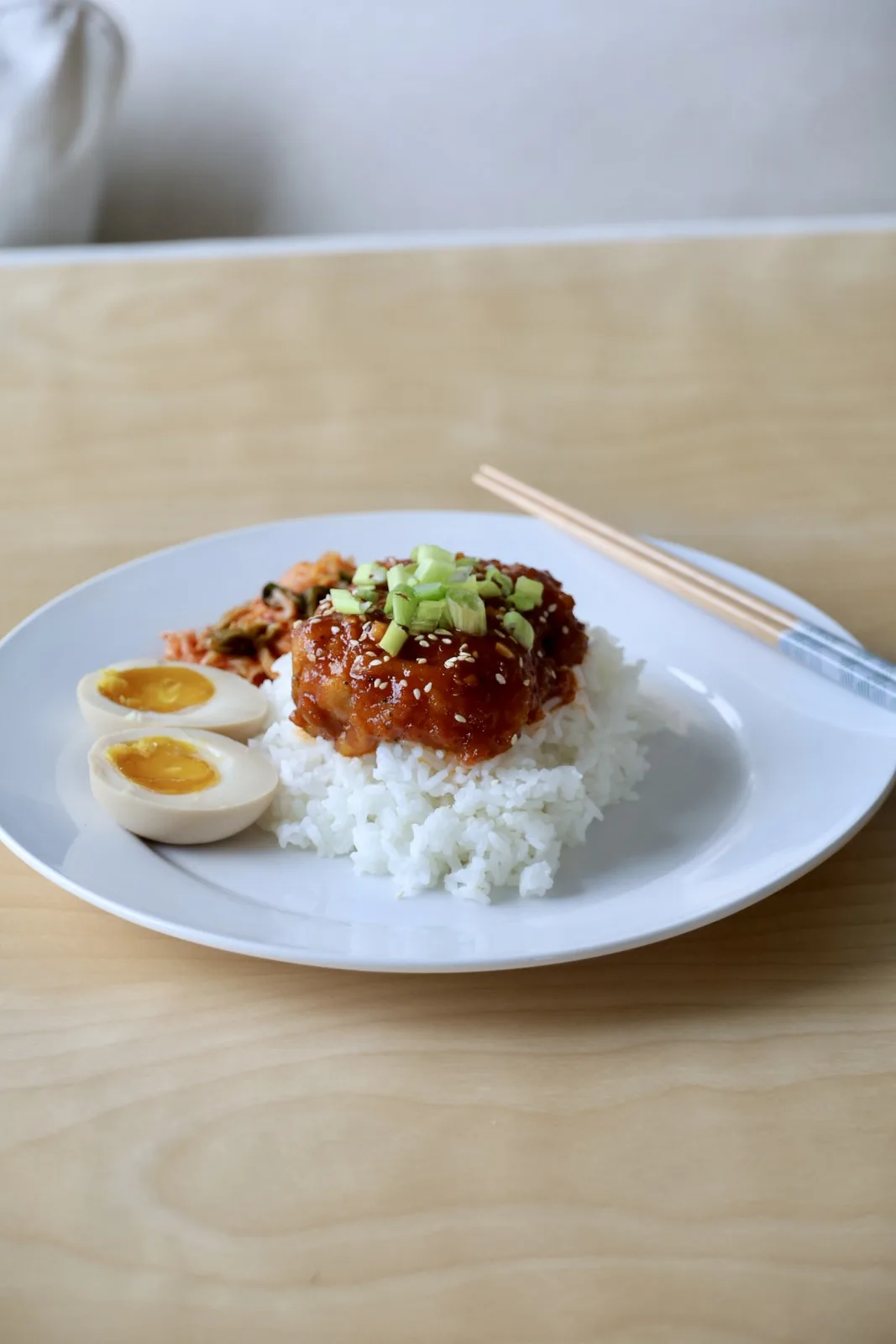 Soy honey garlic chicken